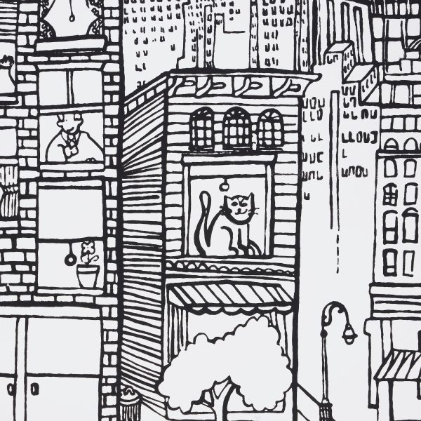 NEW YORK NEW YORK - BLACK ON WHITE Online - Image 4