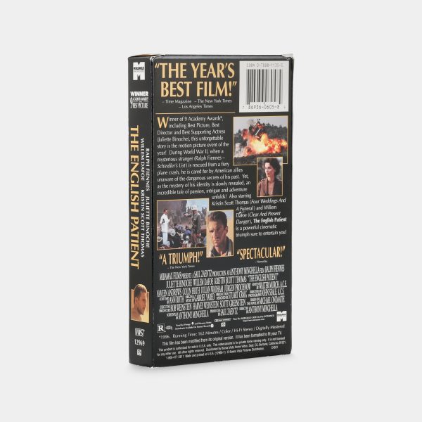 The English Patient VHS Tape Fashion - Image 2