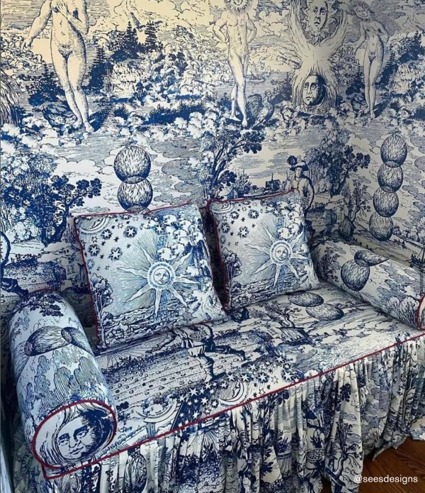 MODERN TOILE - INDIGO on Sale - Image 2