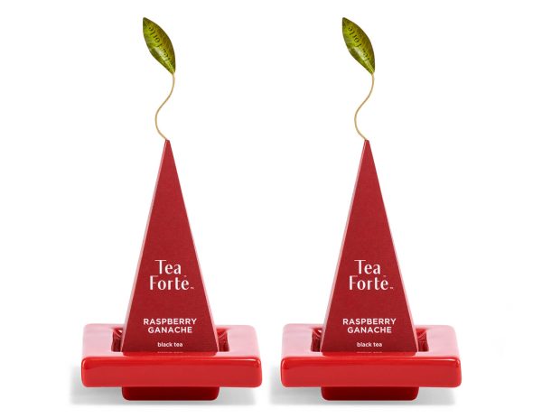 Tea Trays Ruby Red - Set of Two For Cheap - Image 3