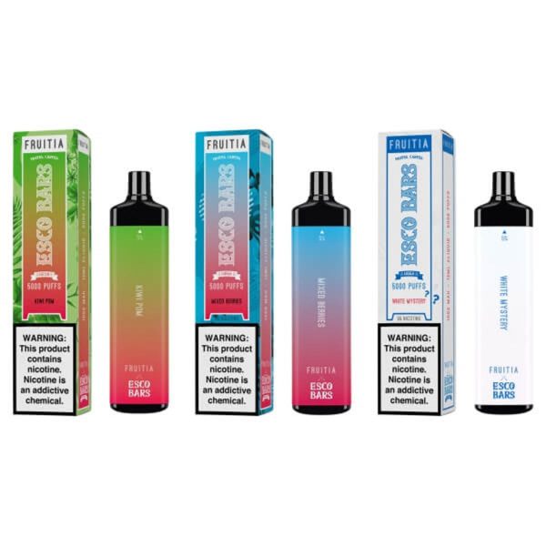 Fruitia X Esco Bars Mesh 5000 Puffs Disposable Online